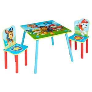 Copilăresc masă cu scaune labă patrulare pentru copii Paw Patrol