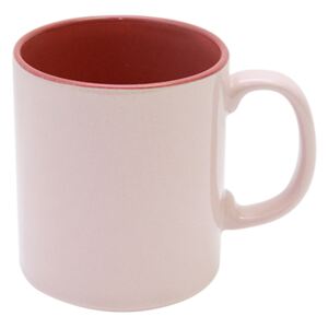 Cana din ceramica roz 8x9.5 cm