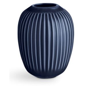 Vază din ceramică Kähler Design Hammershoi, înălțime 10 cm, albastru închis