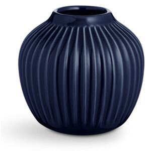 Vază din ceramică Kähler Design Hammershoi, înălțime 12,5 cm, albastru închis