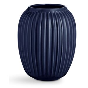 Vază din ceramică Kähler Design Hammershoi, înălțime 20 cm, albastru închis