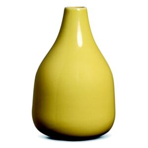 Vază din ceramică Kähler Design Botanica, înălțime 18 cm, galben