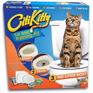 Kit pentru dresarea pisicii la toaleta