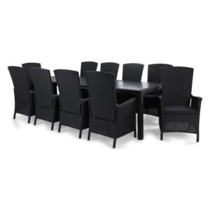 Mese și scaune VG4290, Culoare: Negru + gri