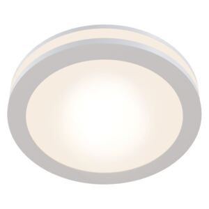 Spot LED incastrabil din metal alb Phanton Round