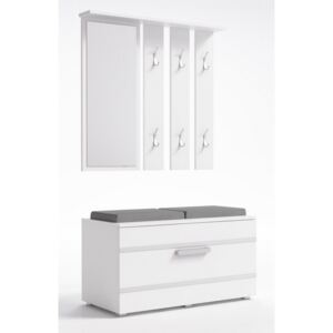Eibar GB Mobilier pentru perete hol, alb
