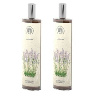 Set 2 spray-uri parfumate de interior cu aromă de lavandă Bahoma London Fragranced, 100 ml