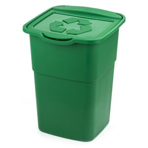 Coș pentru selectare deșeuri Eco Master 50 l, verde