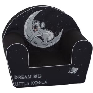 Copii scaun koala pe lună - negru Dreaming