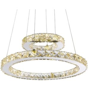 Pendul LED 24W crom-cristal Marilyn I Globo Lighting 67037-24A