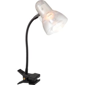Lampa de birou 1xE14 negru-alb Clip Globo Lighting 54850