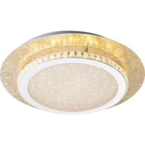 Plafoniera LED 18W auriu-cristal Tilo Globo Lighting 41908-18