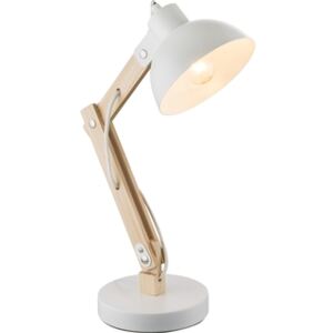 Lampa de birou 1xE27 alb-bej Tongariro Globo Lighting 21502