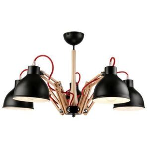 Lustra 5xE27 natural Marcello Lamkur LM 5.96 34553
