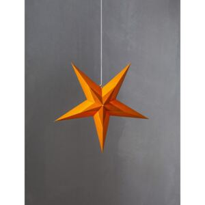Decorațiune luminoasă pentru Crăciun Star Trading Diva, portocaliu