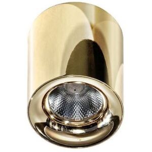 Spot fix LED aplicat AZzardo Mane, 10W, auriu, rotund, IP20