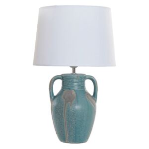 Veioza Amfora din ceramica turcoaz 45 cm