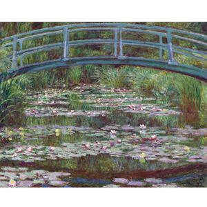 Tablou Claude Monet - The Japanese Footbridge, 50x40 cm