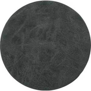 Suport pahare ZicZac Truman 9,5 cm, set de 4, negru