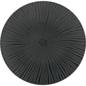 Farfurie plată Vesuvio Black 27 cm, neagră