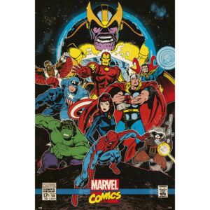Marvel Comics - Infinity Retro Poster, (61 x 91,5 cm)