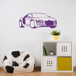GLIX Audi - autocolant de perete Mov 95 x 40 cm