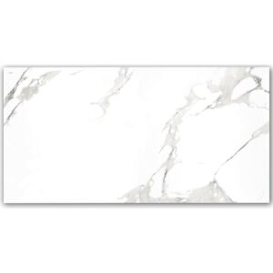Gresie Living Digital Vitrificata Carrara White Book Match B Glossy 60 x 120