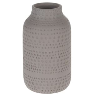 Vază ceramică Asuan maro, 19 cm