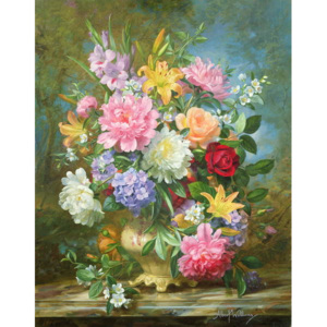 Peonies and mixed flowers Reproducere, Albert Williams