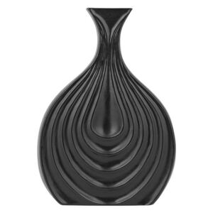 Zondo Vază TAMMIN 25 cm (sticlă laminat) (negru)