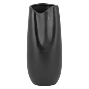 Zondo Vază DOTHAN 32 cm (sticlă laminat) (negru)