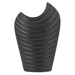 Zondo Vază ESTERO 26 cm (sticlă laminat) (negru)