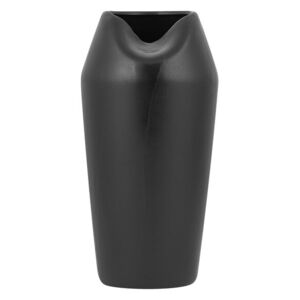 Zondo Vază AZEMMOUR 33 cm (sticlă laminat) (negru)