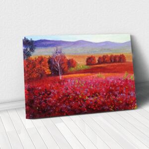 Tablou Canvas - Red Autumn