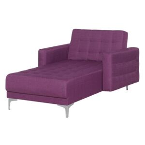 Zondo Fotoliu șezlong relaxare ABERLADY (textil) (violet)