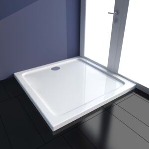Cădiță de duș, alb, 90 x 90 cm, ABS