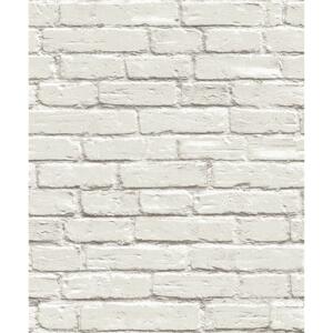 Buvu Tapete de vinil zid de cărămidă gri (4)