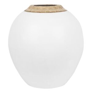 Zondo Vază LAURECIA 31 cm (ceramică) (alb)