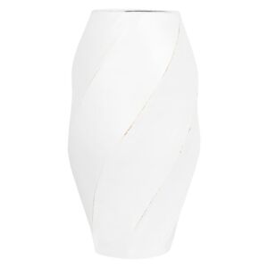 Zondo Vază LAVERS 38 cm (ceramică) (alb)
