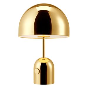 Lampa de birou Bell by Tom Dixon made of brass-plated steel