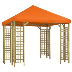 Pavilion, portocaliu, 3 x 3 m (310032+47710)