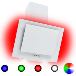 Hotă RGB cu LED, 60 cm, oțel inoxidabil și sticlă securizată