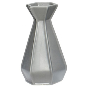 Vaza gri din ceramica 15 cm Small Hubsch