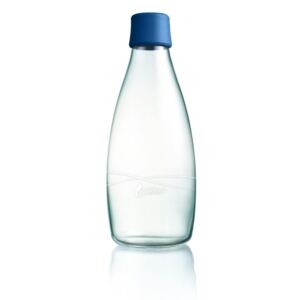 Sticlă ReTap, 800 ml, albastru închis