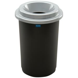 Coș de sortare deșeuri Eco Bin, 50 l, argintiu