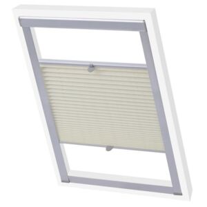 Jaluzele plisate P06/406, crem