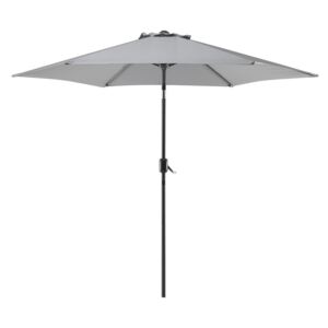 Zondo Umbrelă de grădină 270 cm VARENA (metal) (gri închis)