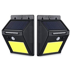 Set 2 Lampi Solare CLD cu 48 LED senzor de miscare si lumina