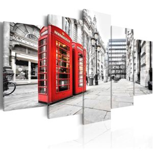 Tablou - Street of London 100x50 cm