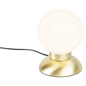 Lampă de masă design auriu reglabilă incl. LED - Majestic